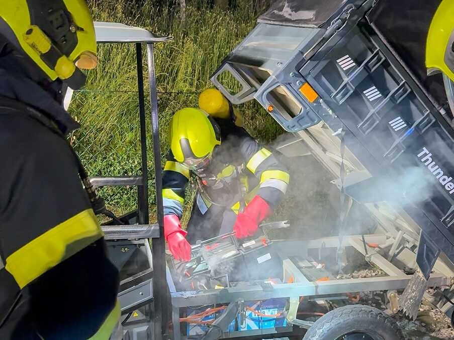 Akku-Brand in Gnas am Fronleichnamsabend